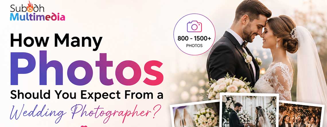How Many Photos Should You Expect From a Wedding Photographer?