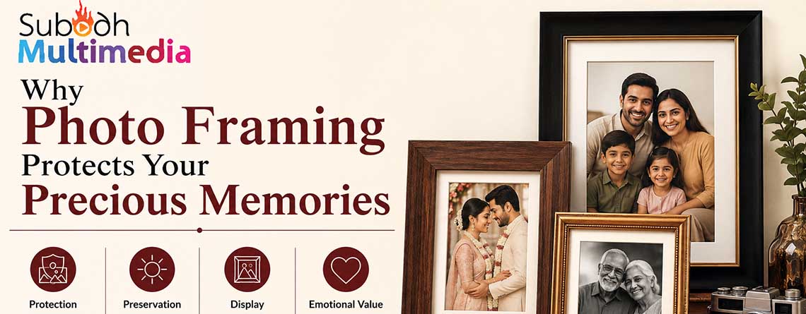 Why Photo Framing Protects Your Precious Memories