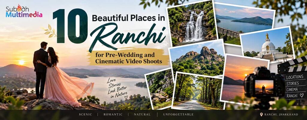 10 Best Pre-Wedding Shoot Locations in Ranchi