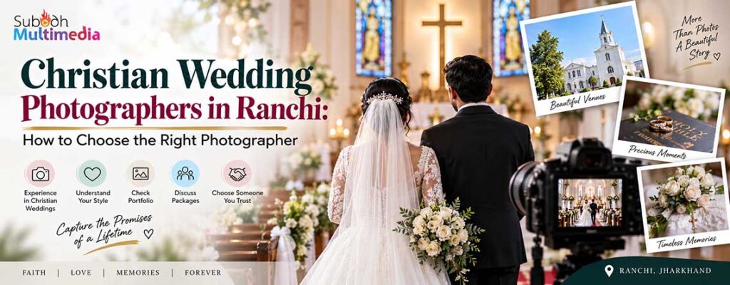 Christian Wedding Photographers in Ranchi