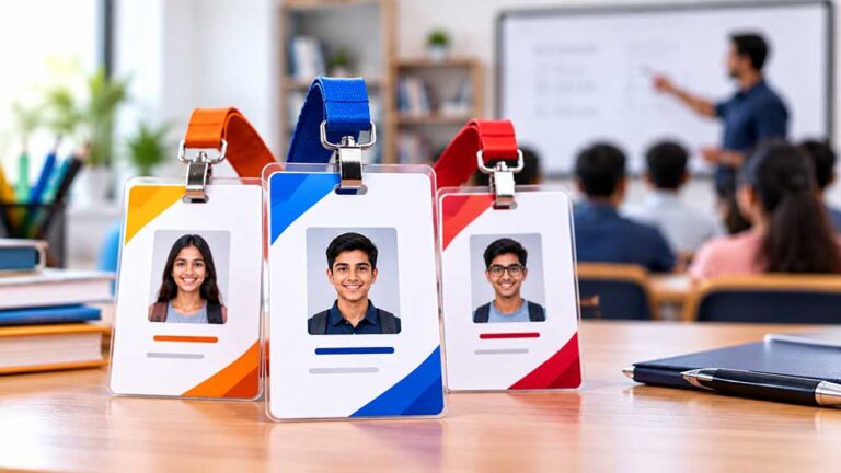 Coaching centre and institute ID cards