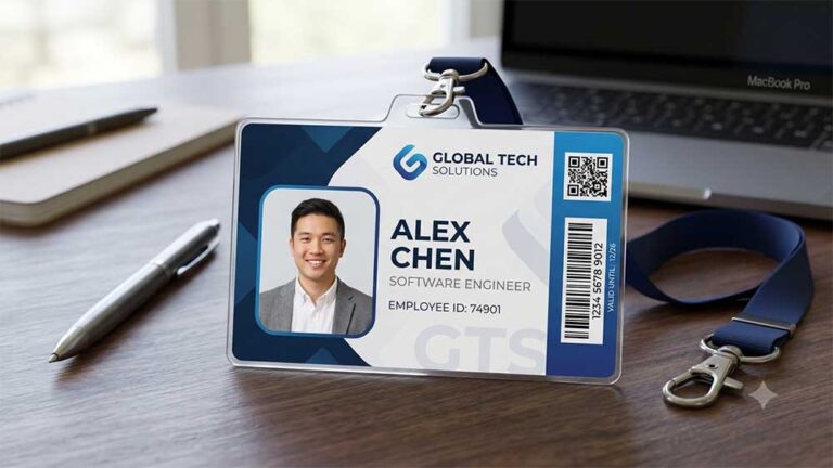 Customised ID card design and printing