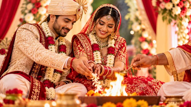 Hindu wedding ritual photography in Ranchi