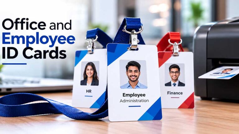 Office and employee ID cards