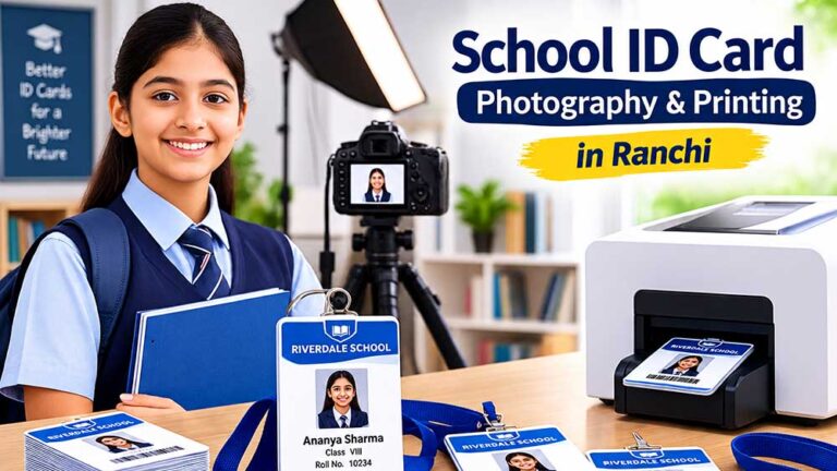 School ID card photography and printing in Ranchi
