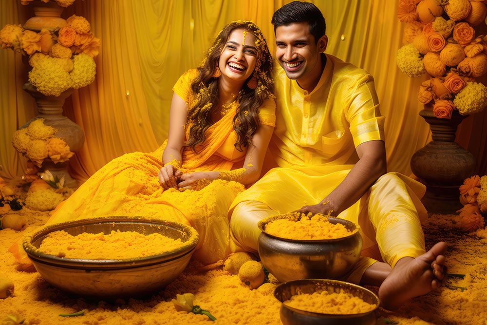 Haldi Ceremony Photography in Ranchi